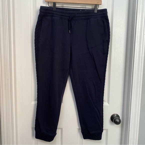 St Johns Bay Active Cropped Jogger Black Large - Picture 1 of 7